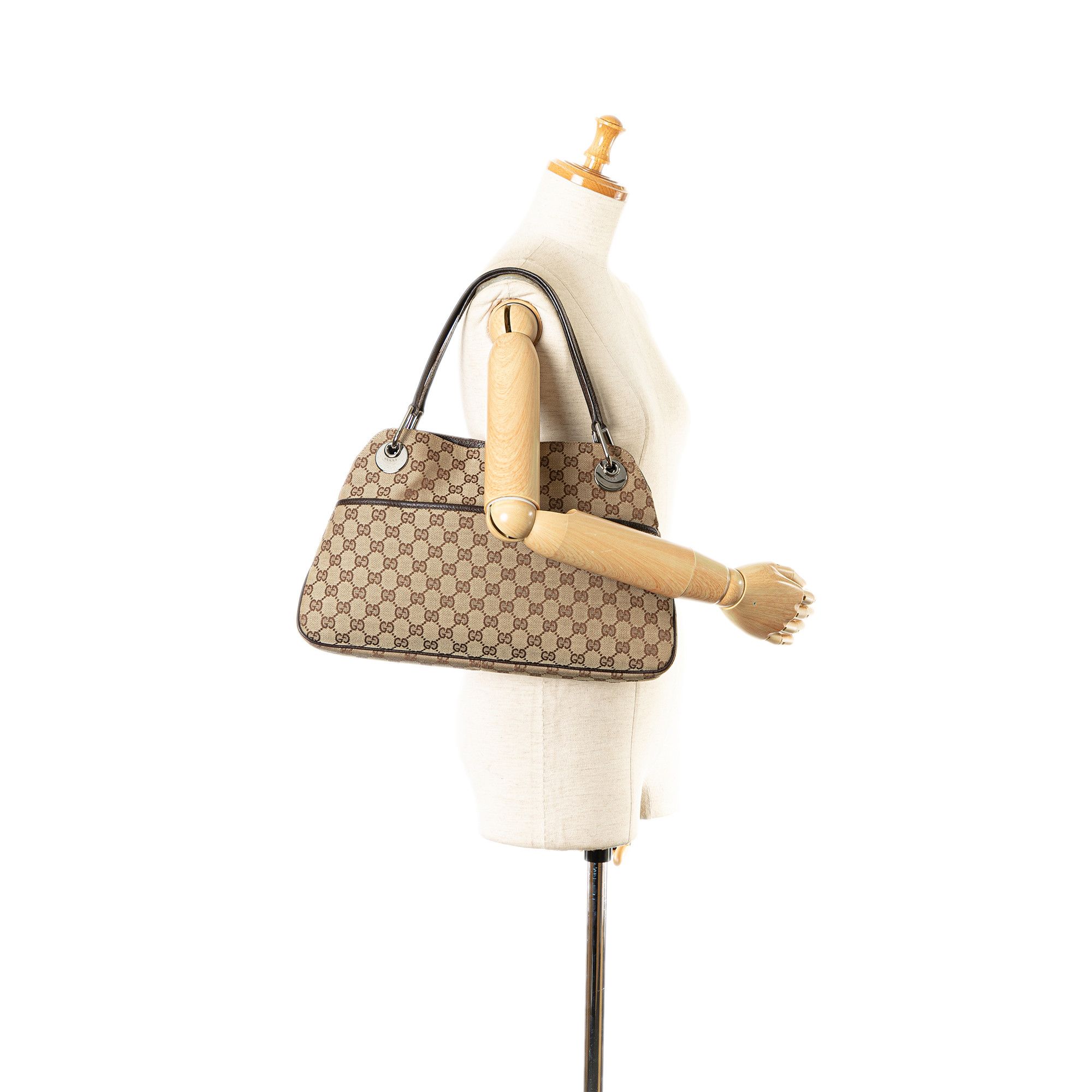 Gucci Gucci GG Canvas Eclipse Shoulder Bag Size ONE SIZE - 9 Thumbnail