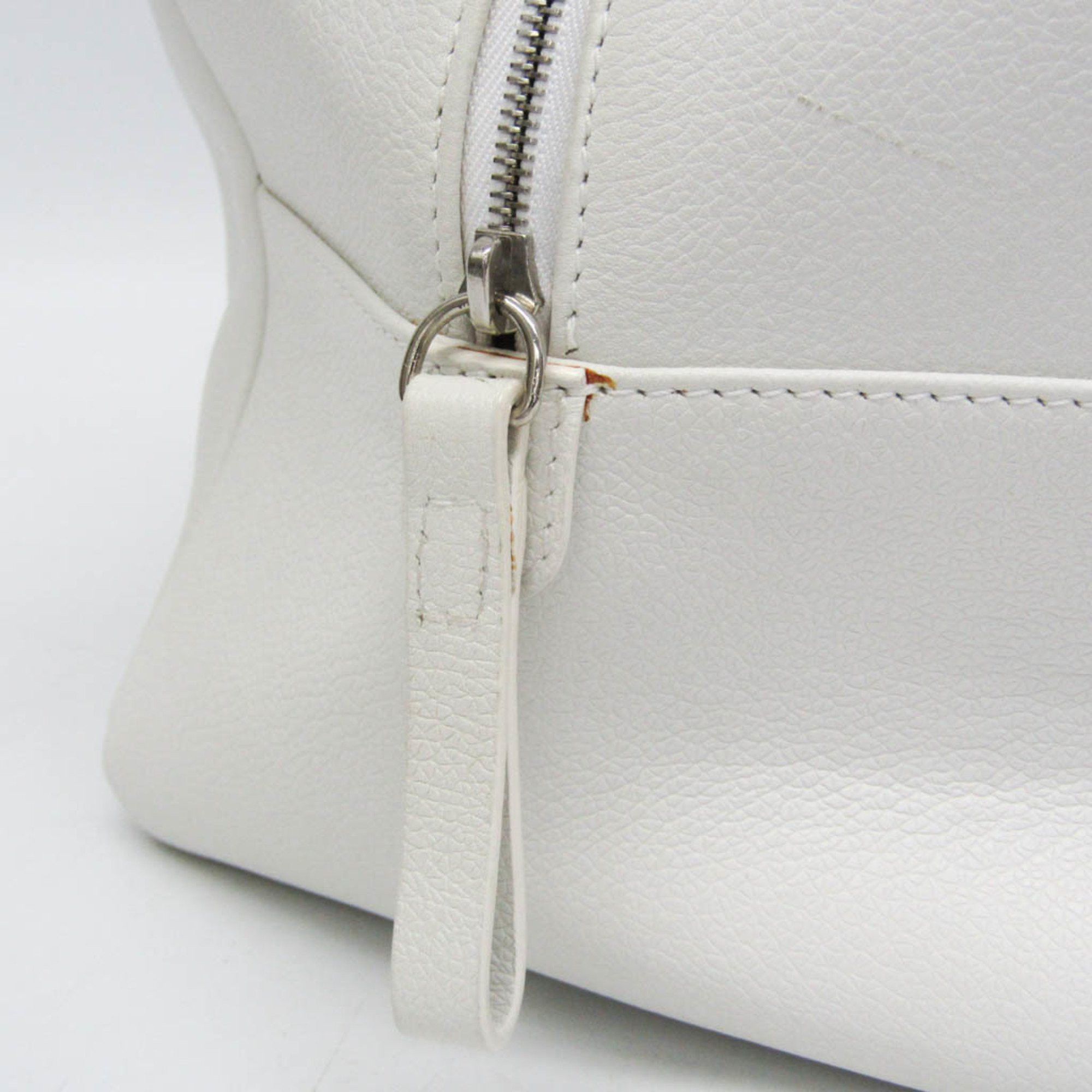 Bvlgari Bvlgari Women's Leather Handbag White Size ONE SIZE - 6 Thumbnail
