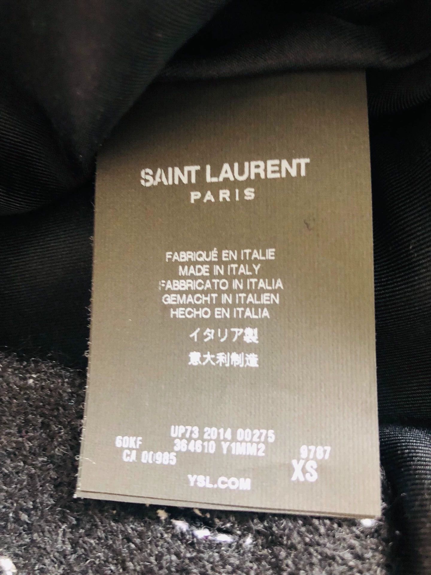 Saint Laurent Paris Saint Laurent Paris Pistol printed sweater Size US XS / EU 42 / 0 - 4 Thumbnail