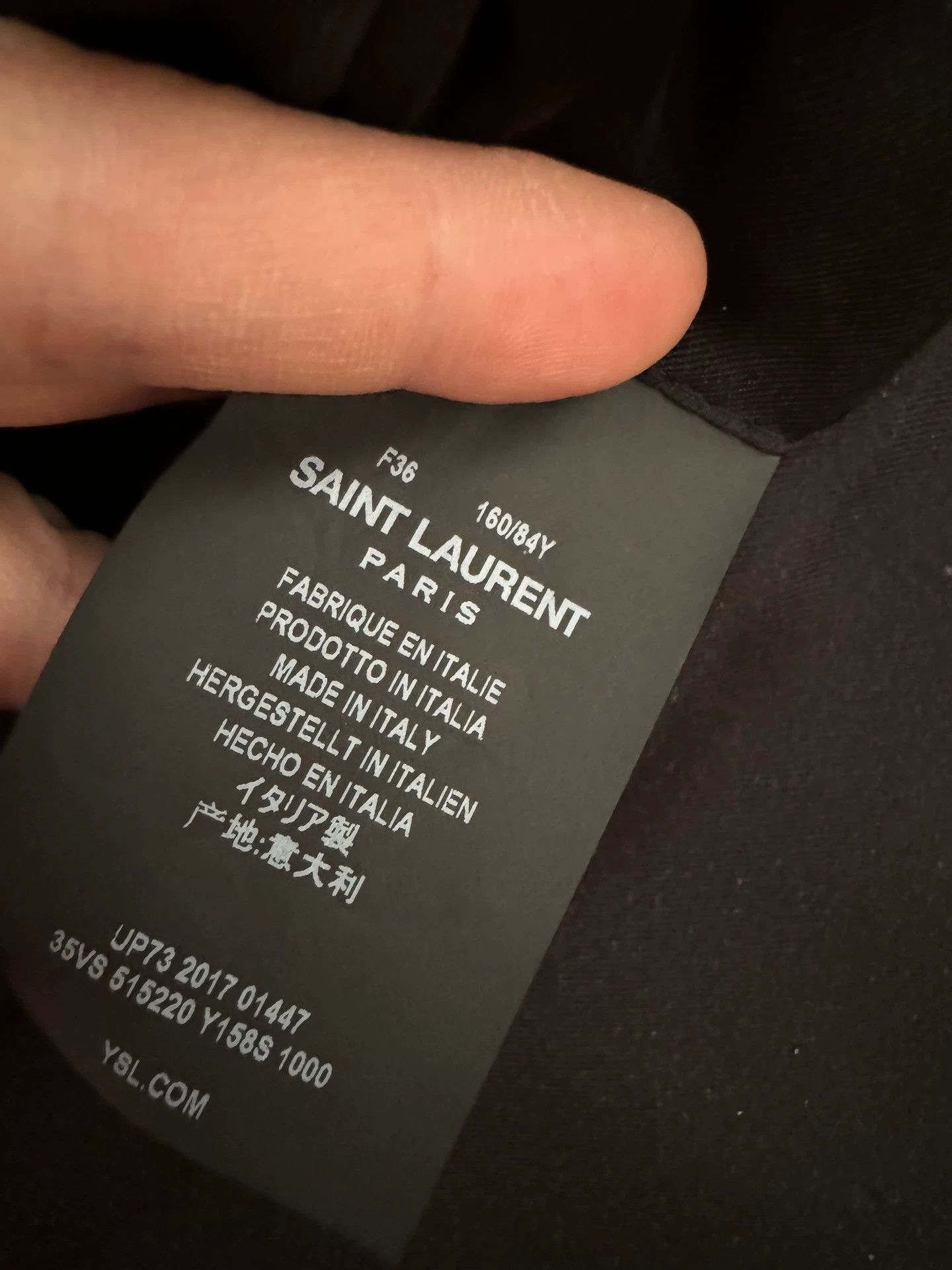 Saint Laurent Paris Saint Laurent Paris Mulberry silk wool jacket Size US XS / EU 42 / 0 - 8 Thumbnail