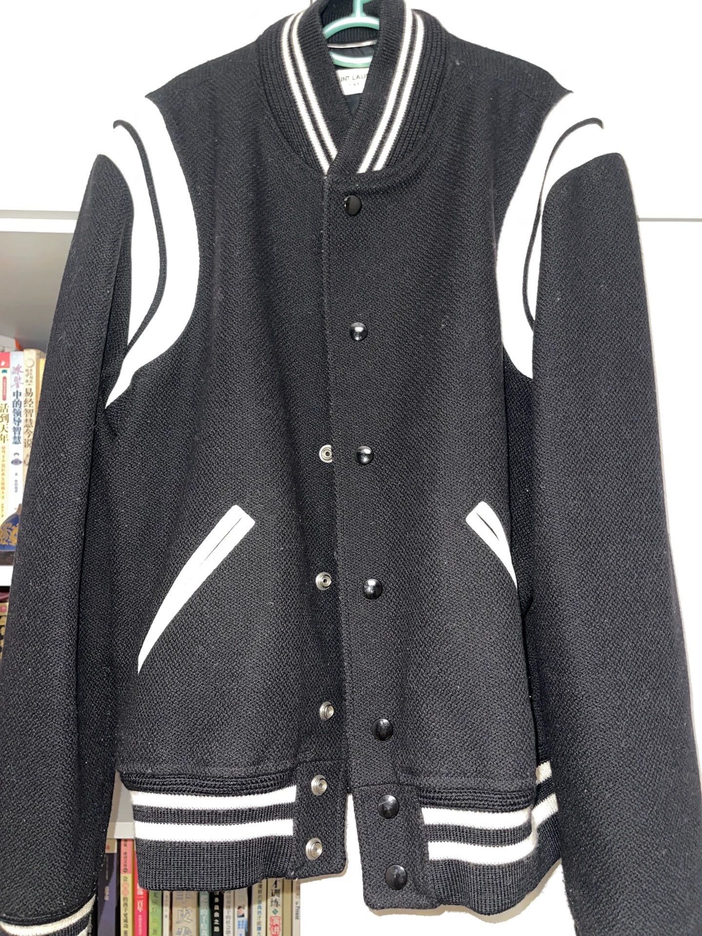 Saint Laurent Paris Saint Laurent Paris Classic baseball jacket Size US M / EU 48-50 / 2 - 2 Thumbnail