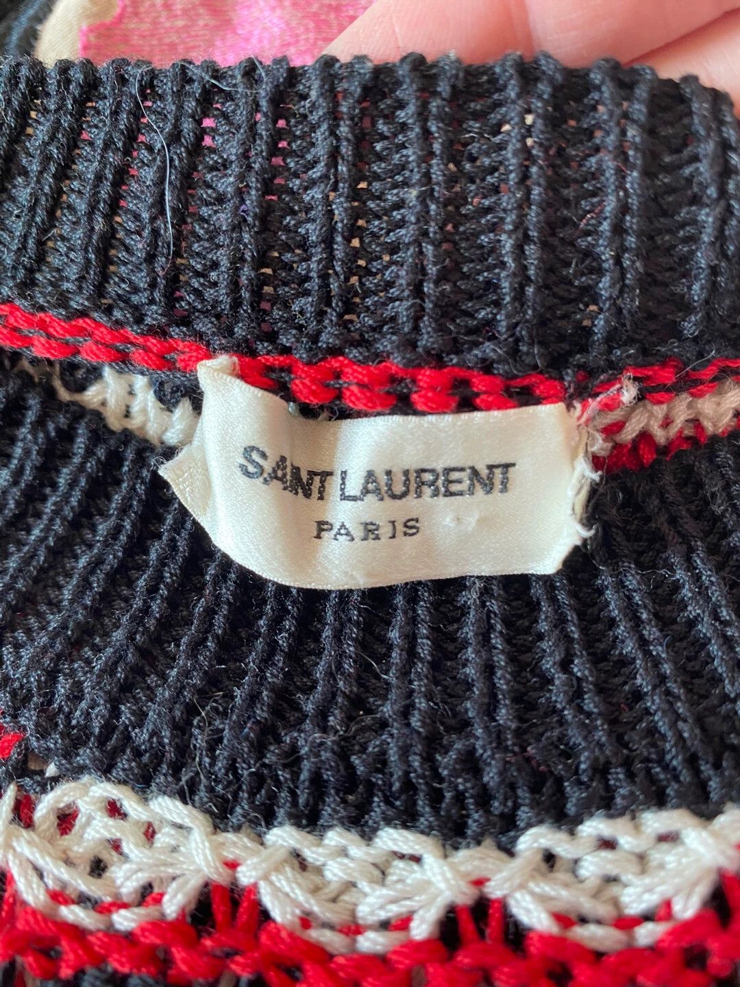 Saint Laurent Paris Saint Laurent Paris Colorful striped knitted sweater Size US S / EU 44-46 / 1 - 2 Thumbnail