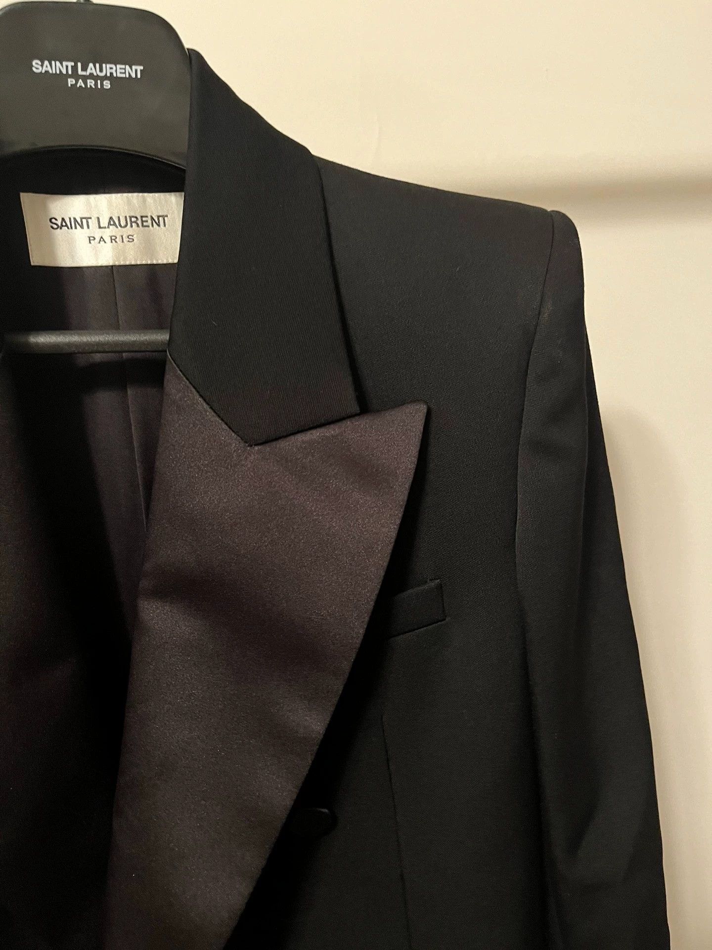 Saint Laurent Paris Saint Laurent Paris Women's long evening coat Size US XS / EU 42 / 0 - 4 Thumbnail