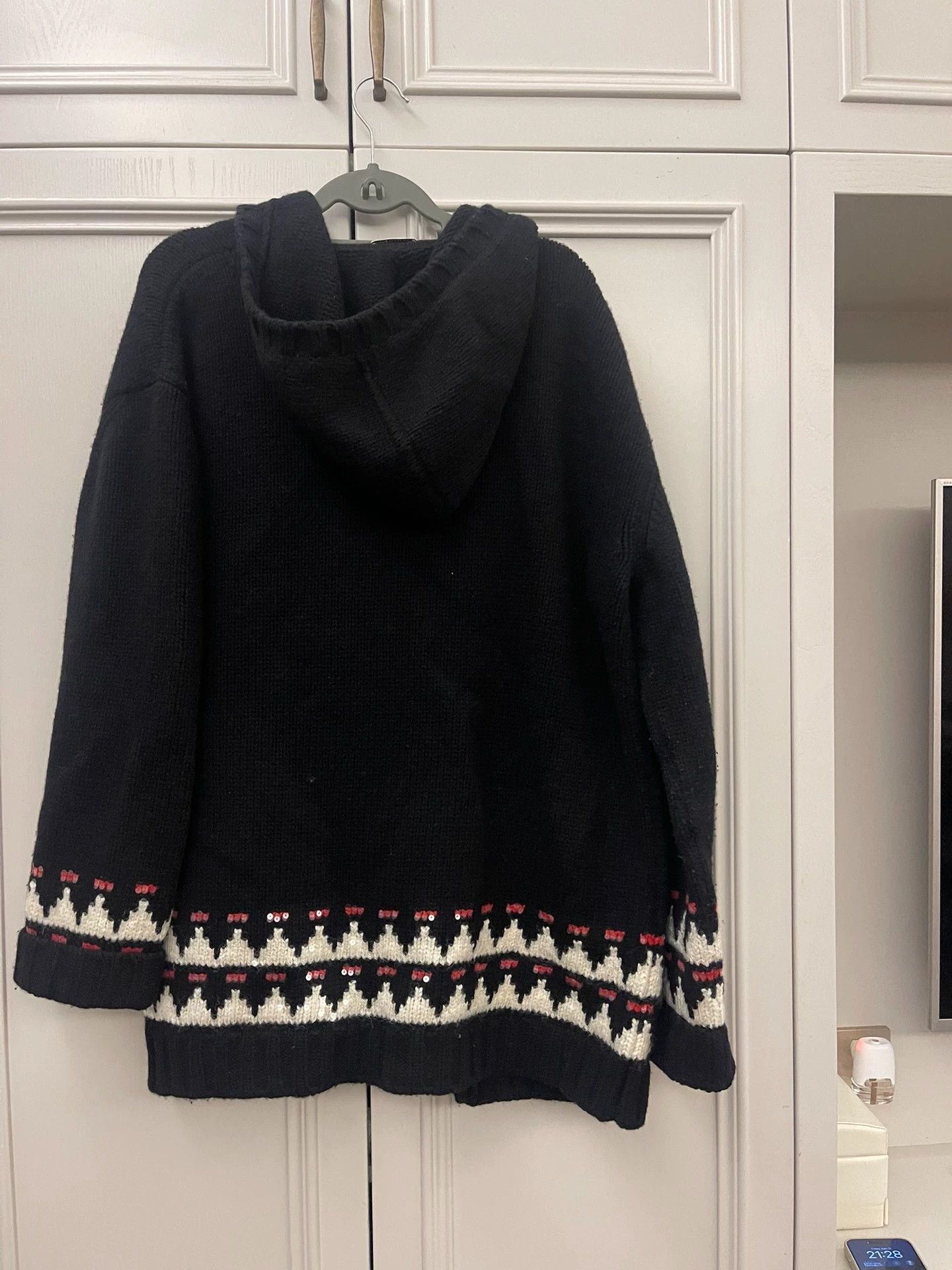 Saint Laurent Paris Saint Laurent Paris Wool Knitted Hooded Jacket Size US XS / EU 42 / 0 - 2 Thumbnail
