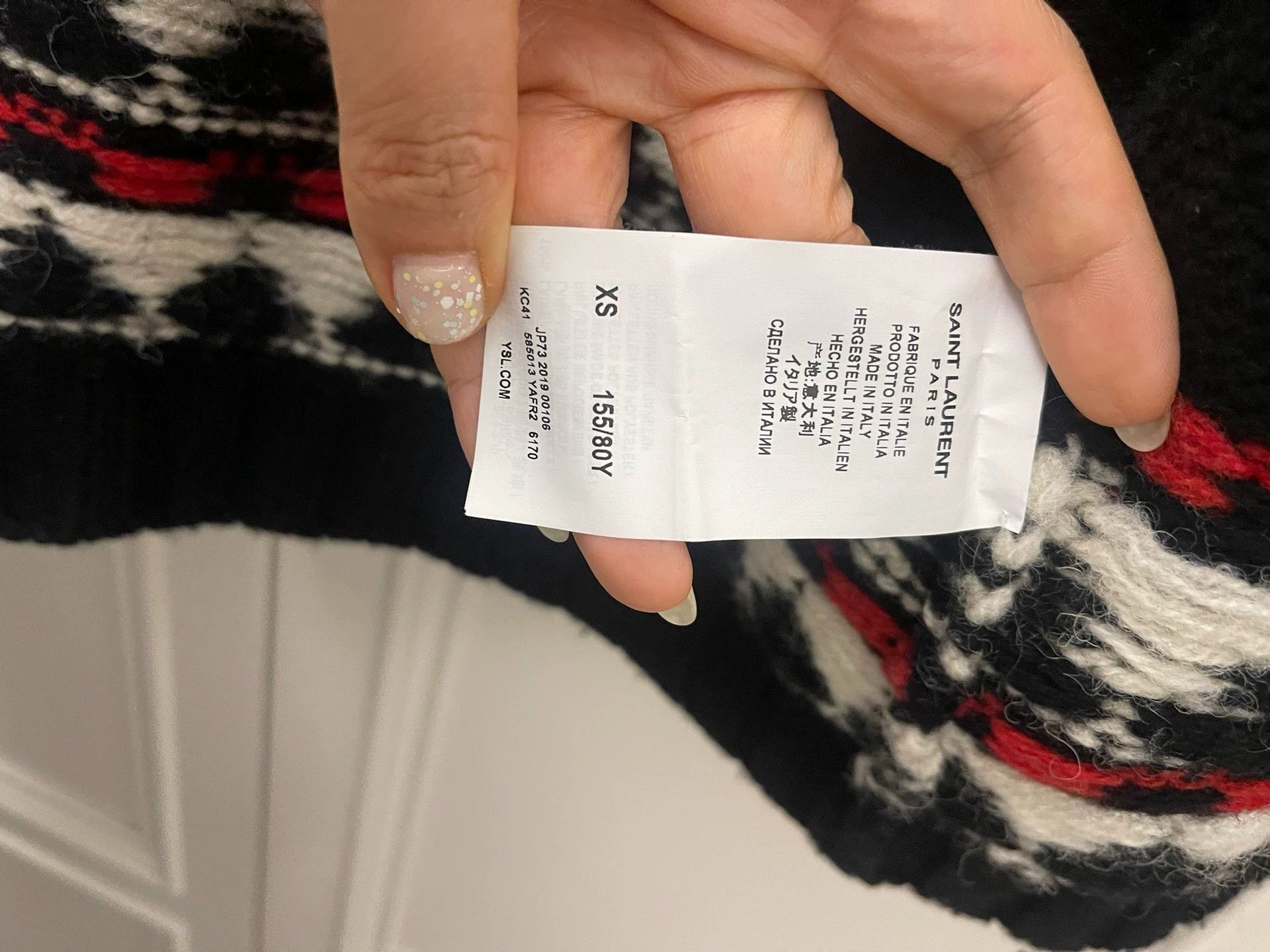 Saint Laurent Paris Saint Laurent Paris Wool Knitted Hooded Jacket Size US XS / EU 42 / 0 - 9 Thumbnail
