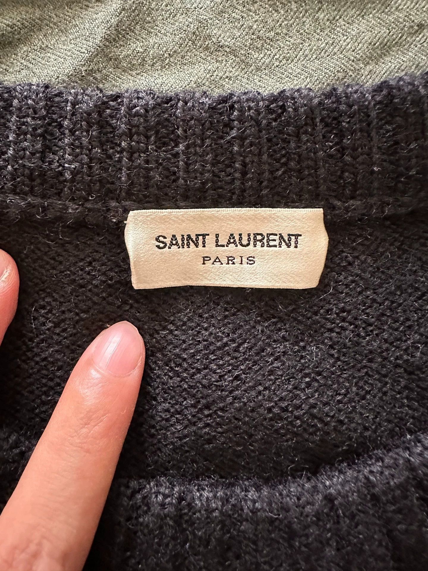 Saint Laurent Paris Saint Laurent Paris Dinosaur printed sweater Size US XS / EU 42 / 0 - 2 Thumbnail