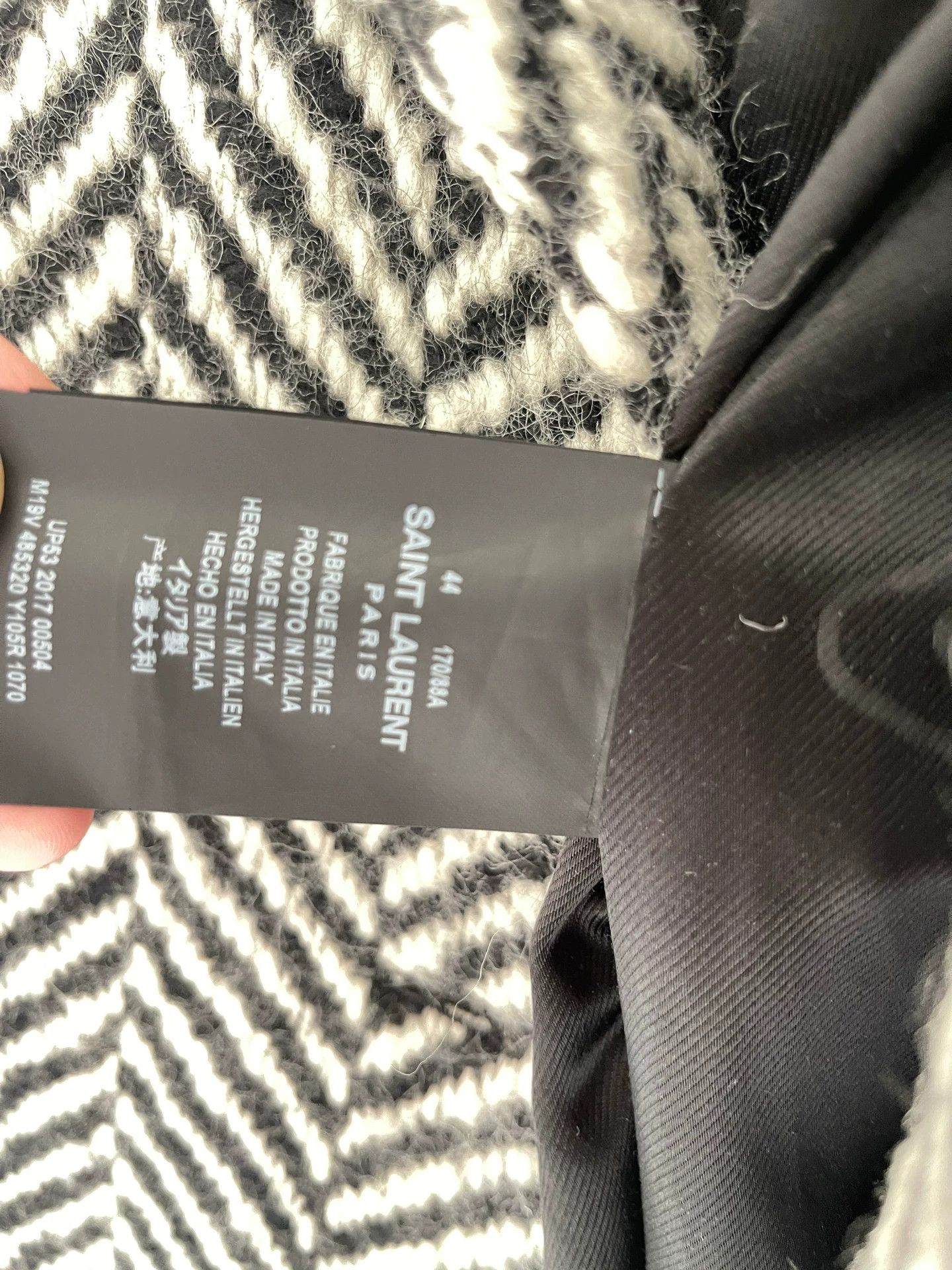 Saint Laurent Paris Saint Laurent Paris Mohair coat Size US S / EU 44-46 / 1 - 3 Thumbnail