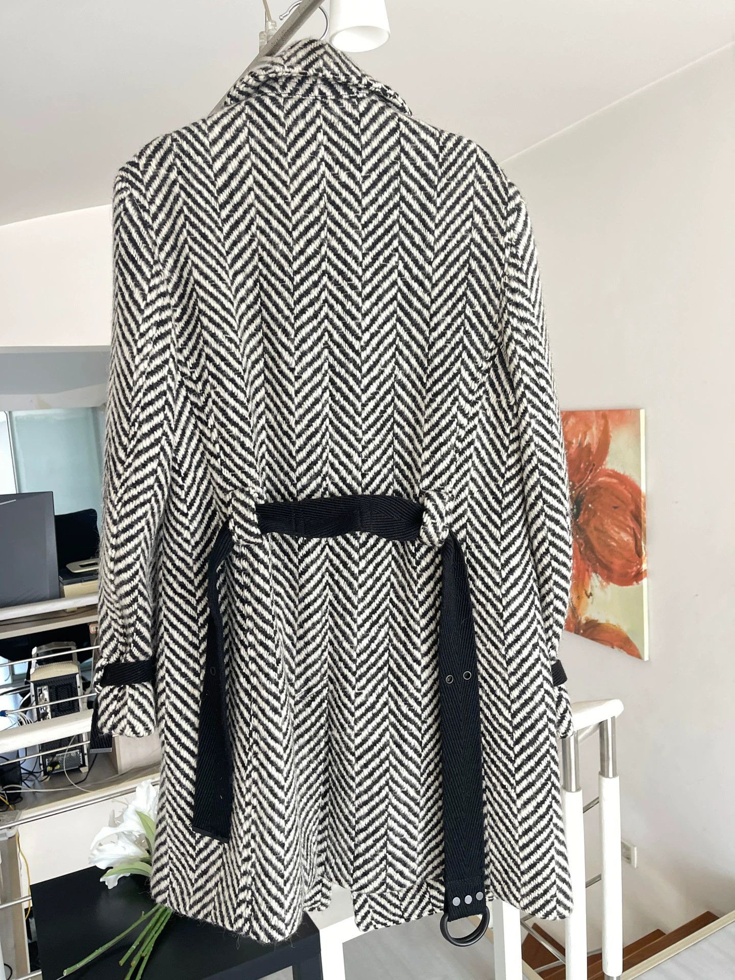 Saint Laurent Paris Saint Laurent Paris Mohair coat Size US S / EU 44-46 / 1 - 2 Thumbnail