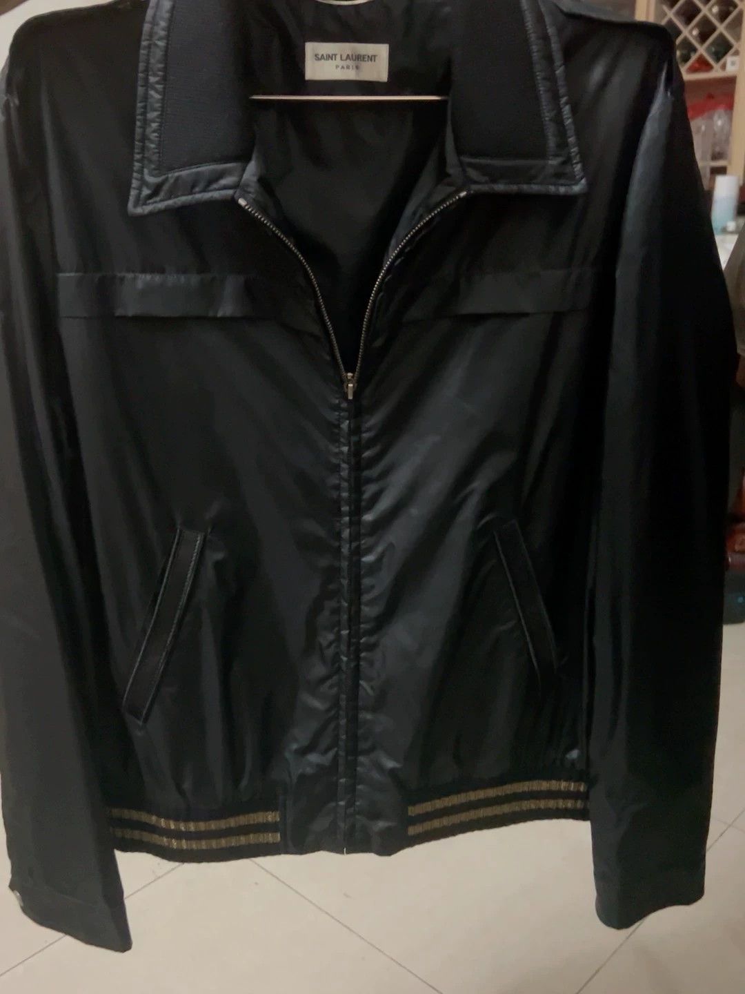 Saint Laurent Paris Saint Laurent Paris Black military jacket Size US M / EU 48-50 / 2 - 2 Thumbnail