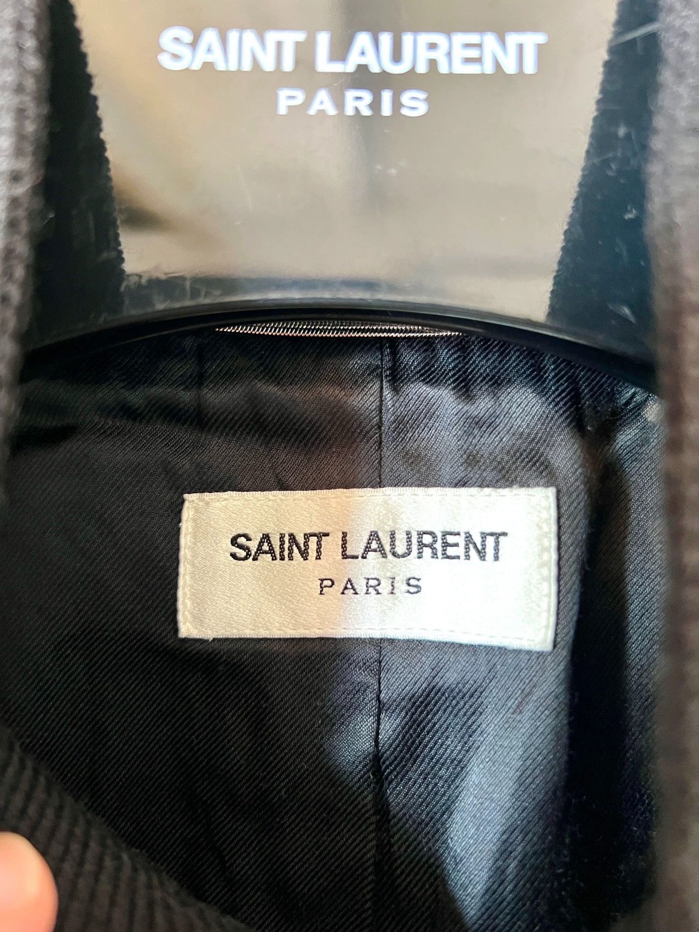Saint Laurent Paris Saint Laurent Paris Classic baseball jacket Size US L / EU 52-54 / 3 - 3 Thumbnail