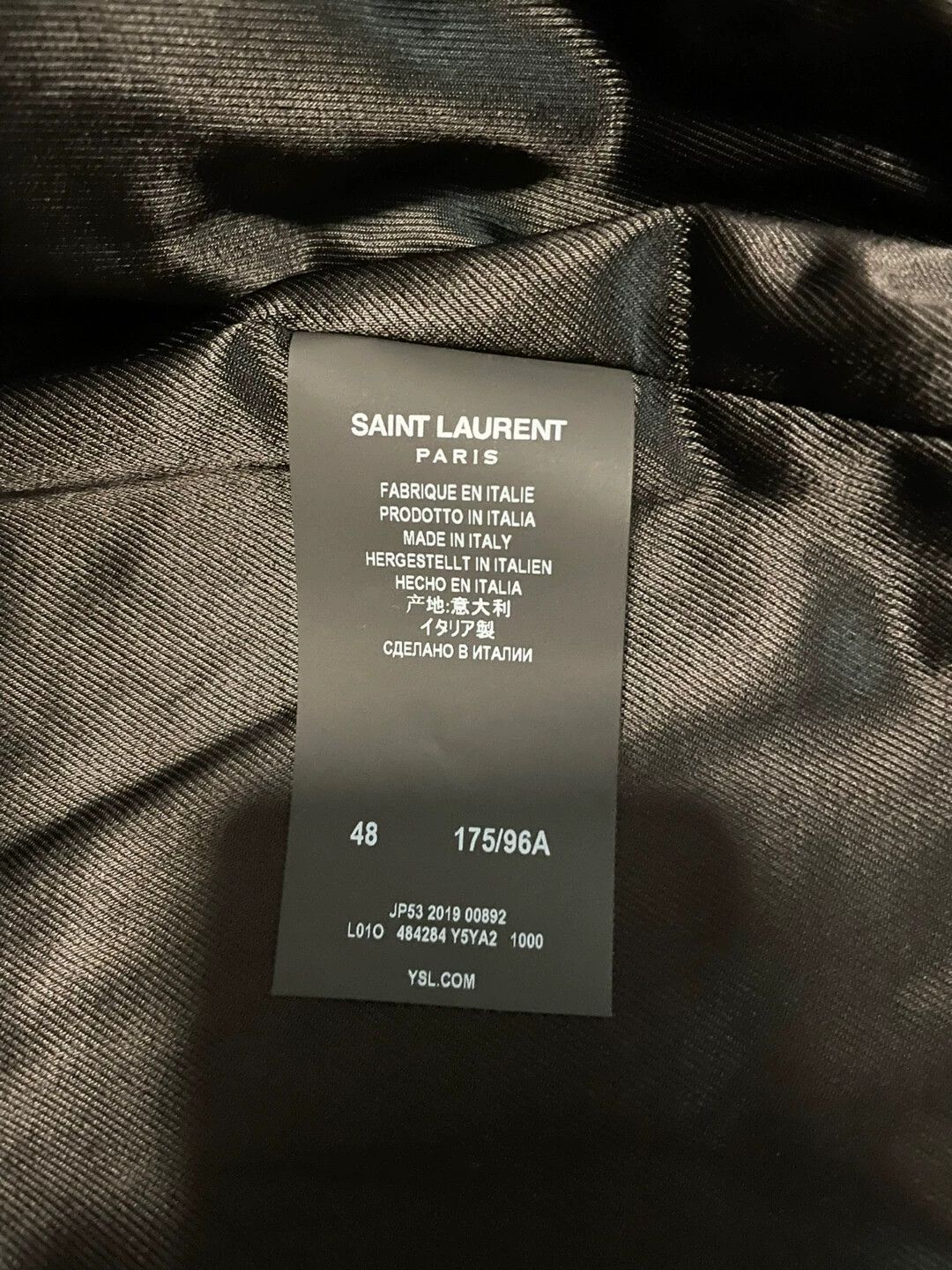 Saint Laurent Paris Saint Laurent Paris L01 motorcycle jacket Size US M / EU 48-50 / 2 - 4 Thumbnail