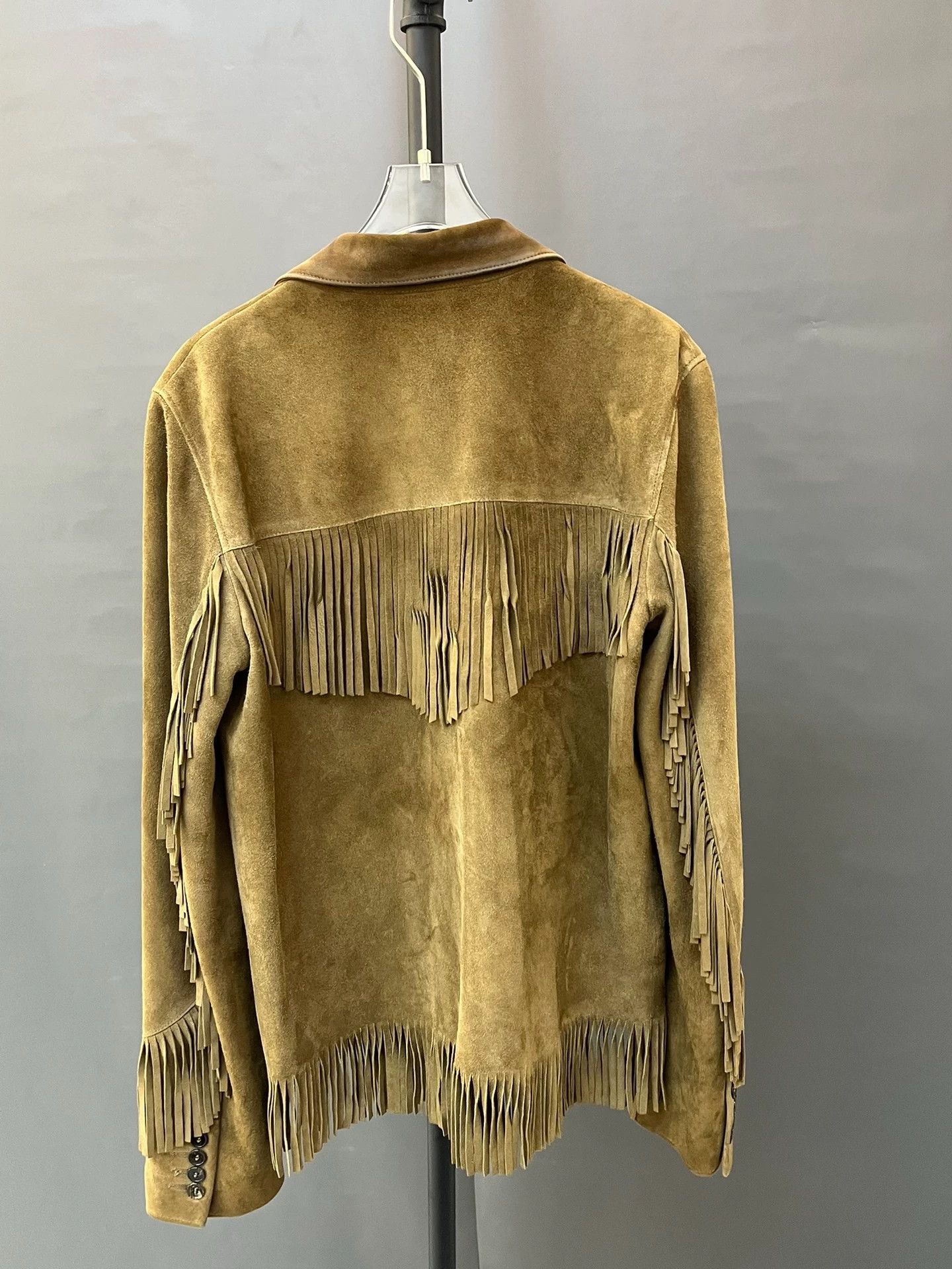 Saint Laurent Paris Saint Laurent Paris Tassel suede jacket Size US S / EU 44-46 / 1 - 2 Thumbnail