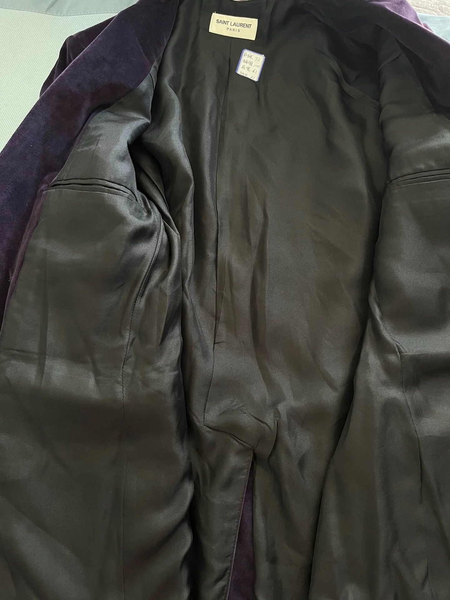 Saint Laurent Paris Saint Laurent Paris Velvet suit Size US S / EU 44-46 / 1 - 6 Thumbnail