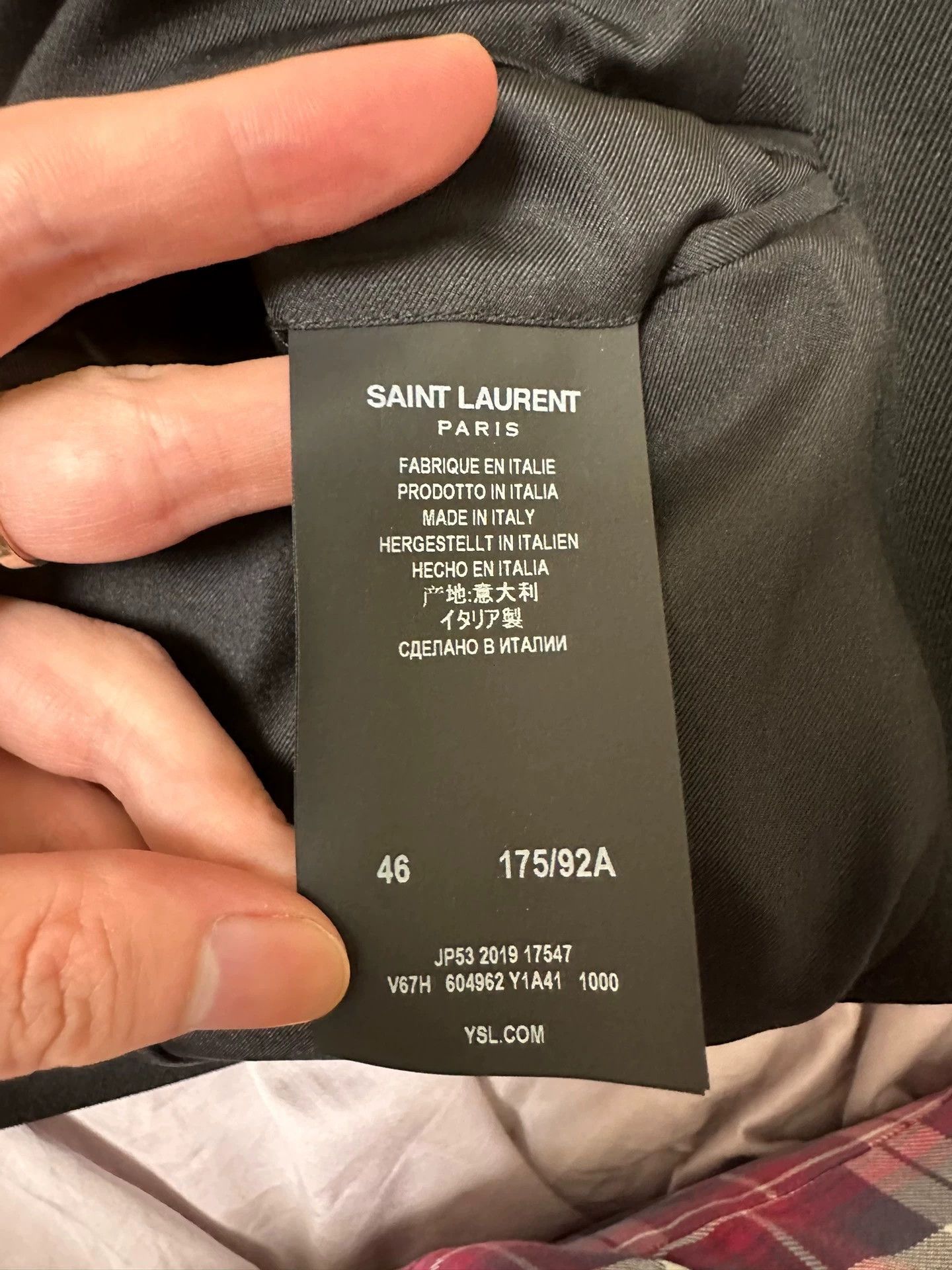 Saint Laurent Paris Saint Laurent Paris suit Size US S / EU 44-46 / 1 - 4 Thumbnail