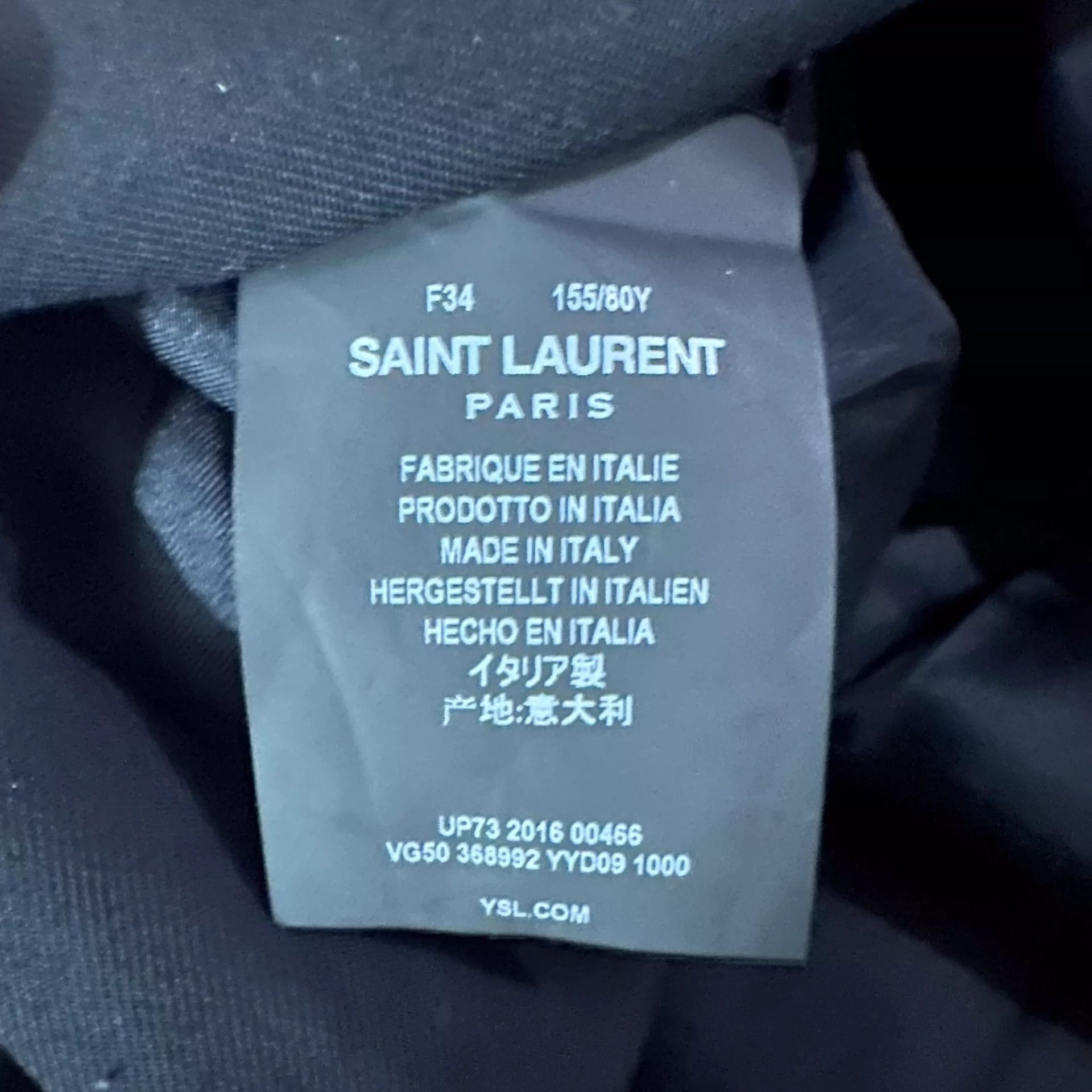 Saint Laurent Paris Saint Laurent Paris Western-style clothes Size US XS / EU 42 / 0 - 4 Thumbnail