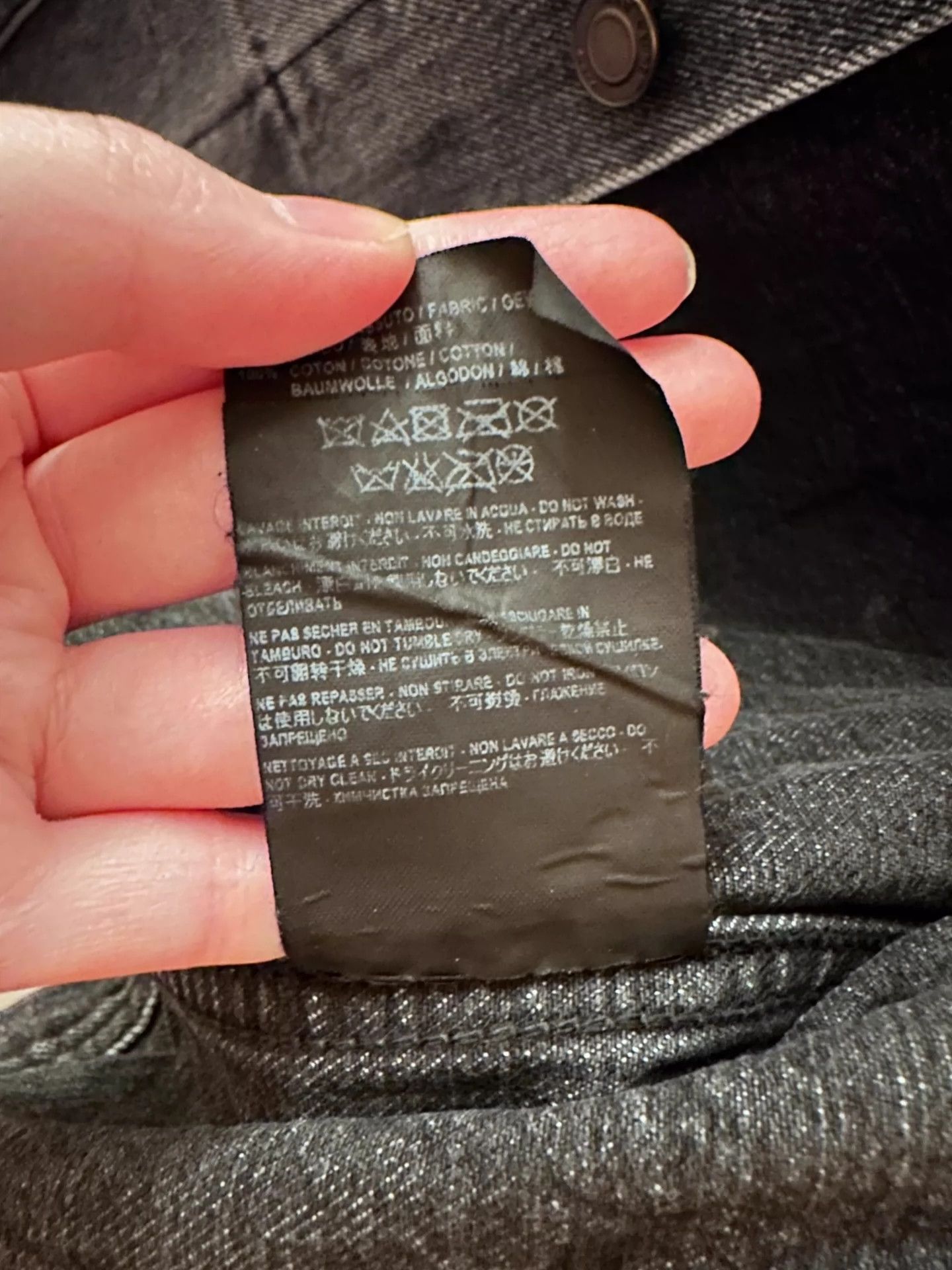 Saint Laurent Paris Saint Laurent Paris denim Size US XS / EU 42 / 0 - 6 Thumbnail