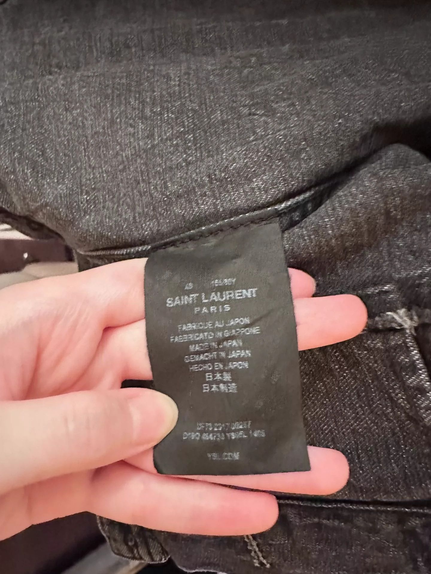 Saint Laurent Paris Saint Laurent Paris denim Size US XS / EU 42 / 0 - 5 Thumbnail