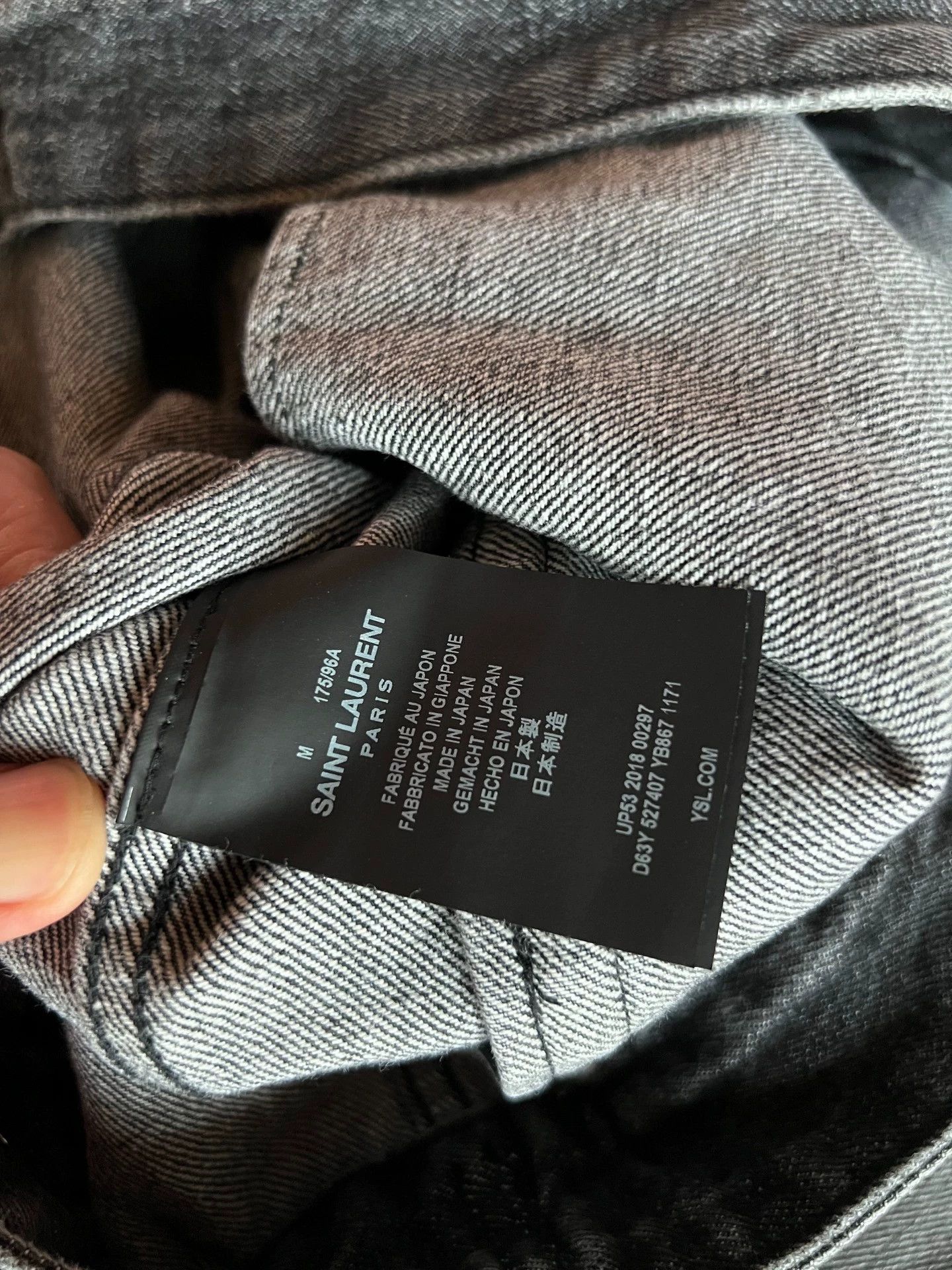 Saint Laurent Paris Saint Laurent Paris denim Size US M / EU 48-50 / 2 - 4 Thumbnail