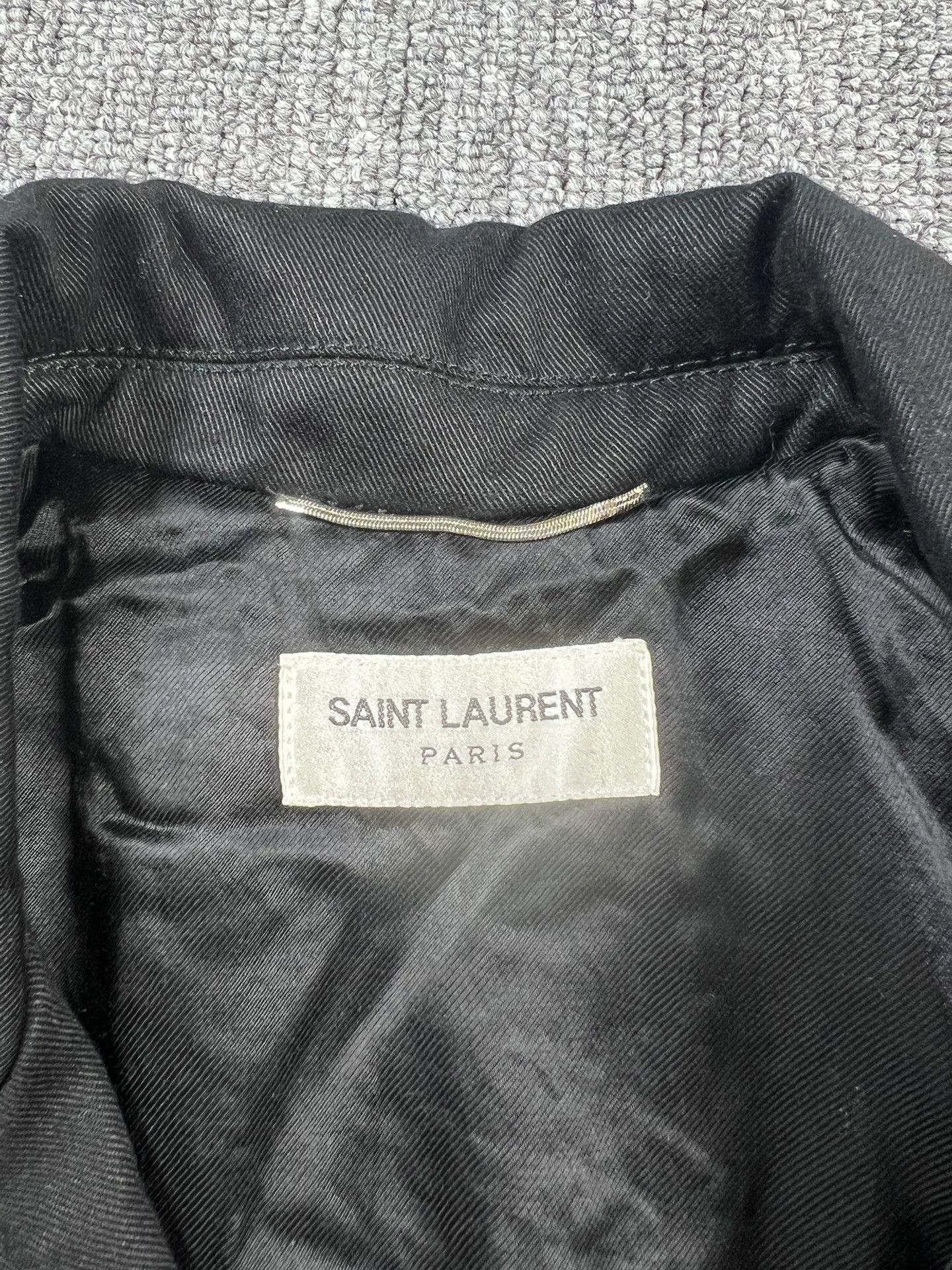 Saint Laurent Paris Saint Laurent Paris Bomber Jacket Size US S / EU 44-46 / 1 - 5 Thumbnail