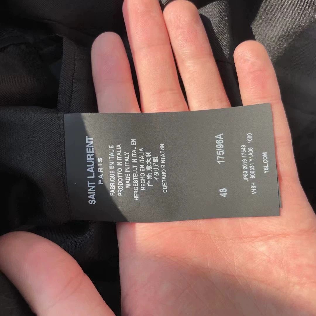 Saint Laurent Paris Saint Laurent Paris Jacquard jacket Size US M / EU 48-50 / 2 - 5 Thumbnail