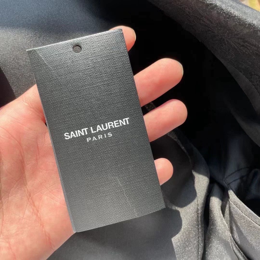 Saint Laurent Paris Saint Laurent Paris Jacquard jacket Size US M / EU 48-50 / 2 - 4 Thumbnail