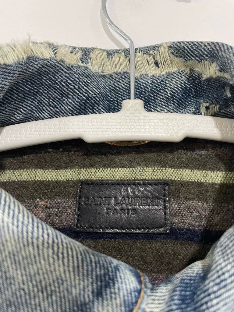 Saint Laurent Paris Saint Laurent Paris denim Size US XS / EU 42 / 0 - 2 Thumbnail