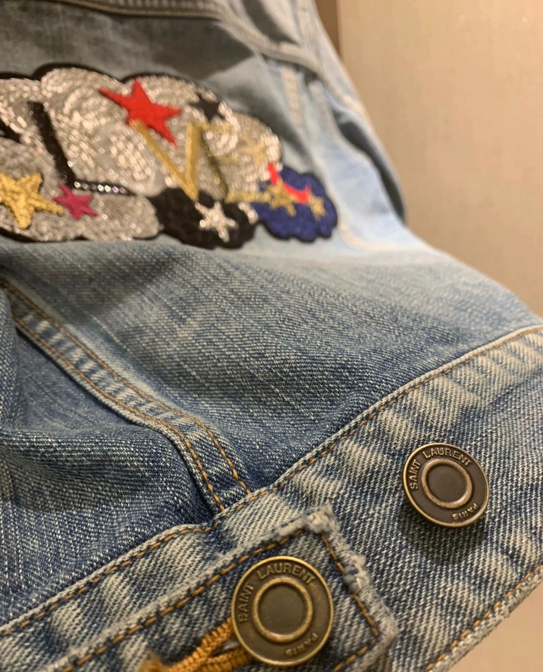 Saint Laurent Paris Saint Laurent Paris denim Size US S / EU 44-46 / 1 - 5 Thumbnail