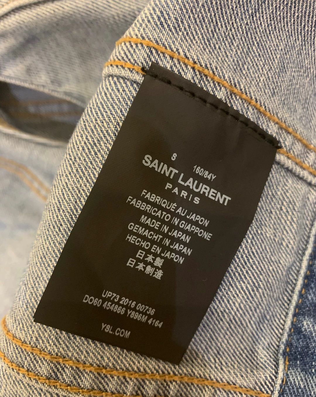Saint Laurent Paris Saint Laurent Paris denim Size US S / EU 44-46 / 1 - 3 Thumbnail