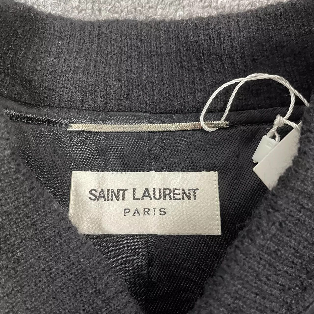 Saint Laurent Paris Saint Laurent Paris Logo baseball jacket Size US M / EU 48-50 / 2 - 6 Thumbnail