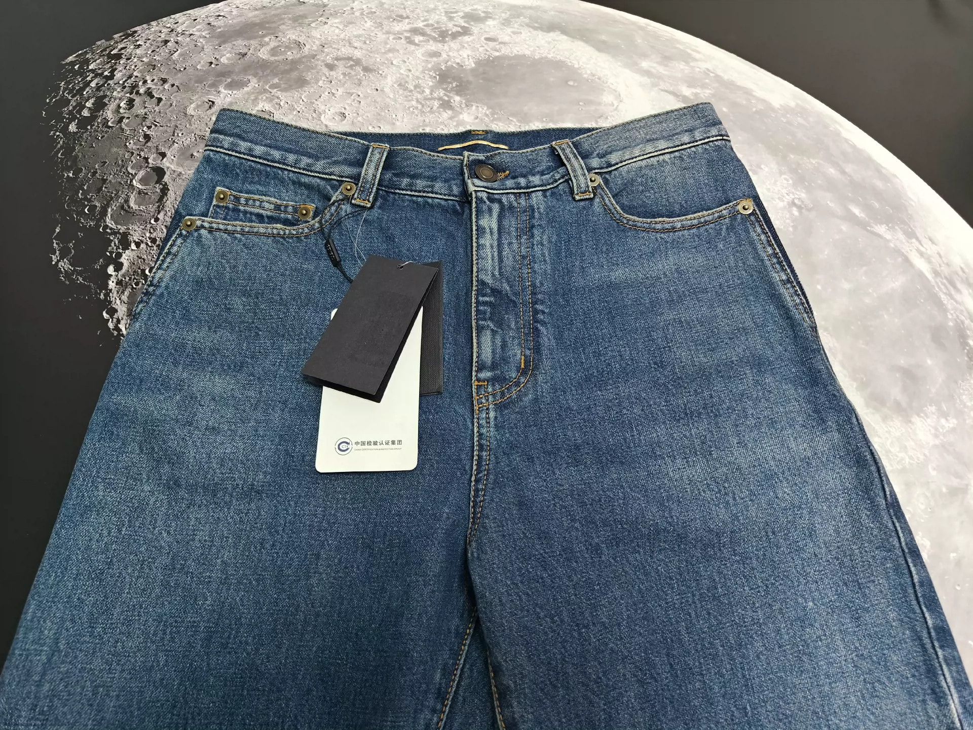 Saint Laurent Paris Saint Laurent Paris Heavy duty jeans Size US 27 - 3 Thumbnail