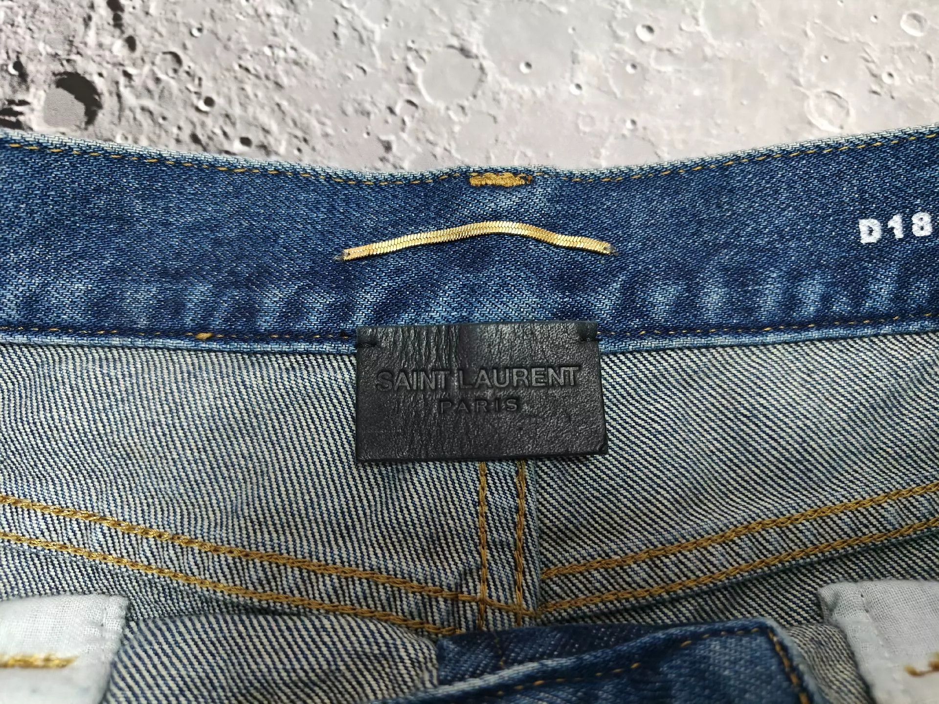Saint Laurent Paris Saint Laurent Paris Heavy duty jeans Size US 27 - 5 Thumbnail