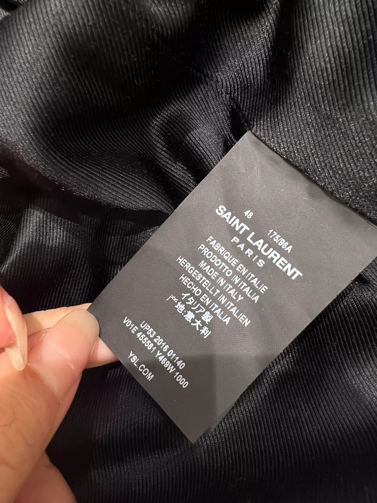 Saint Laurent Paris Saint Laurent Paris baseball jacket Size US L / EU 52-54 / 3 - 6 Thumbnail