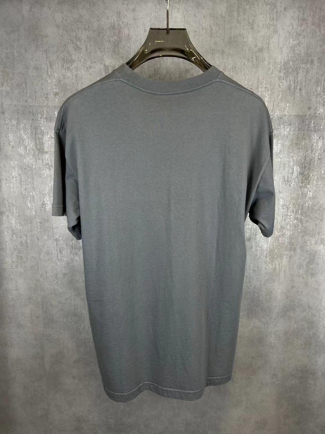 Balenciaga Balenciaga Grey Portrait Short Sleeve Size US M / EU 48-50 / 2 - 2 Thumbnail