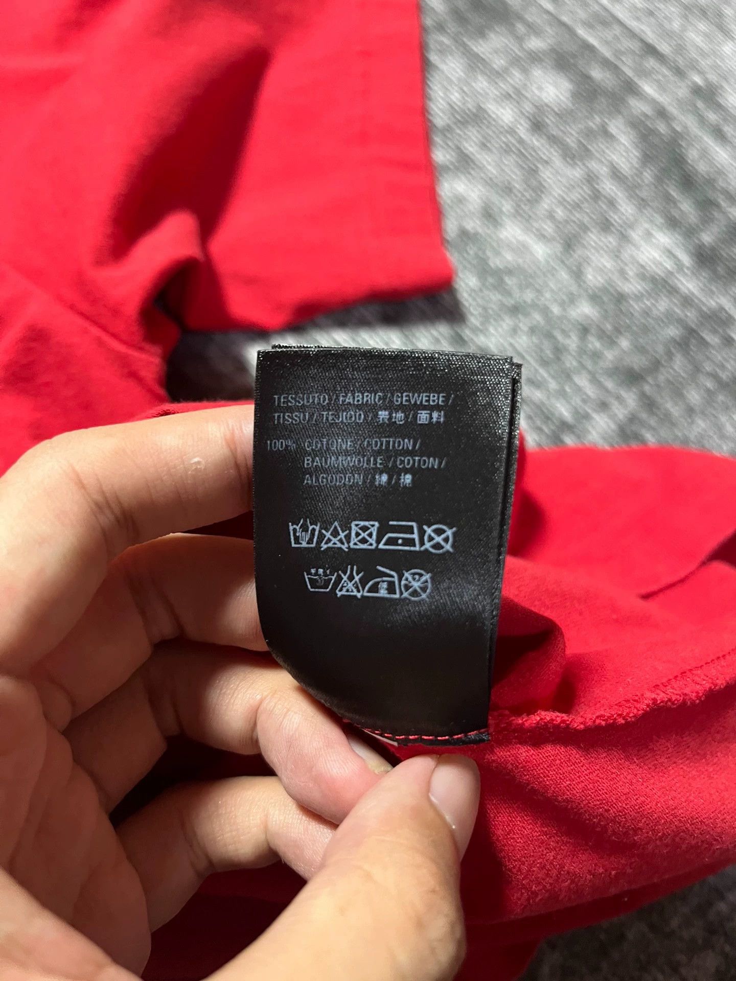 Balenciaga Balenciaga red wheat ear logo short sleeved t-shirt Size US S / EU 44-46 / 1 - 6 Thumbnail