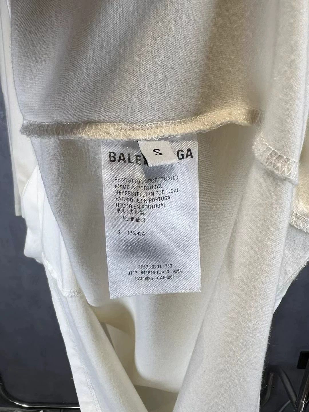 Balenciaga Balenciaga logo full logo short sleeved shirt Size US S / EU 44-46 / 1 - 4 Thumbnail