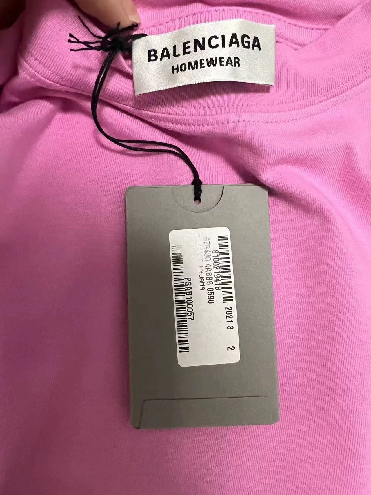 Balenciaga Balenciaga front and rear large logo short sleeved shirt Size US S / EU 44-46 / 1 - 2 Thumbnail