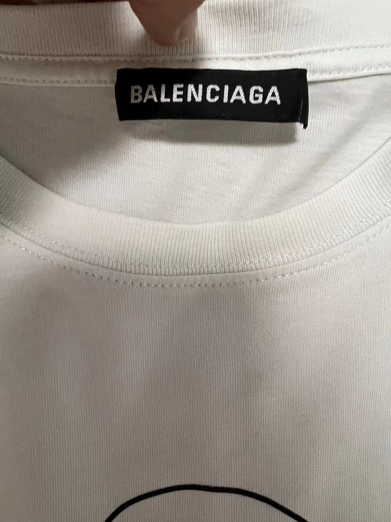 Balenciaga Balenciaga Double B Short Sleeve Size US S / EU 44-46 / 1 - 2 Thumbnail