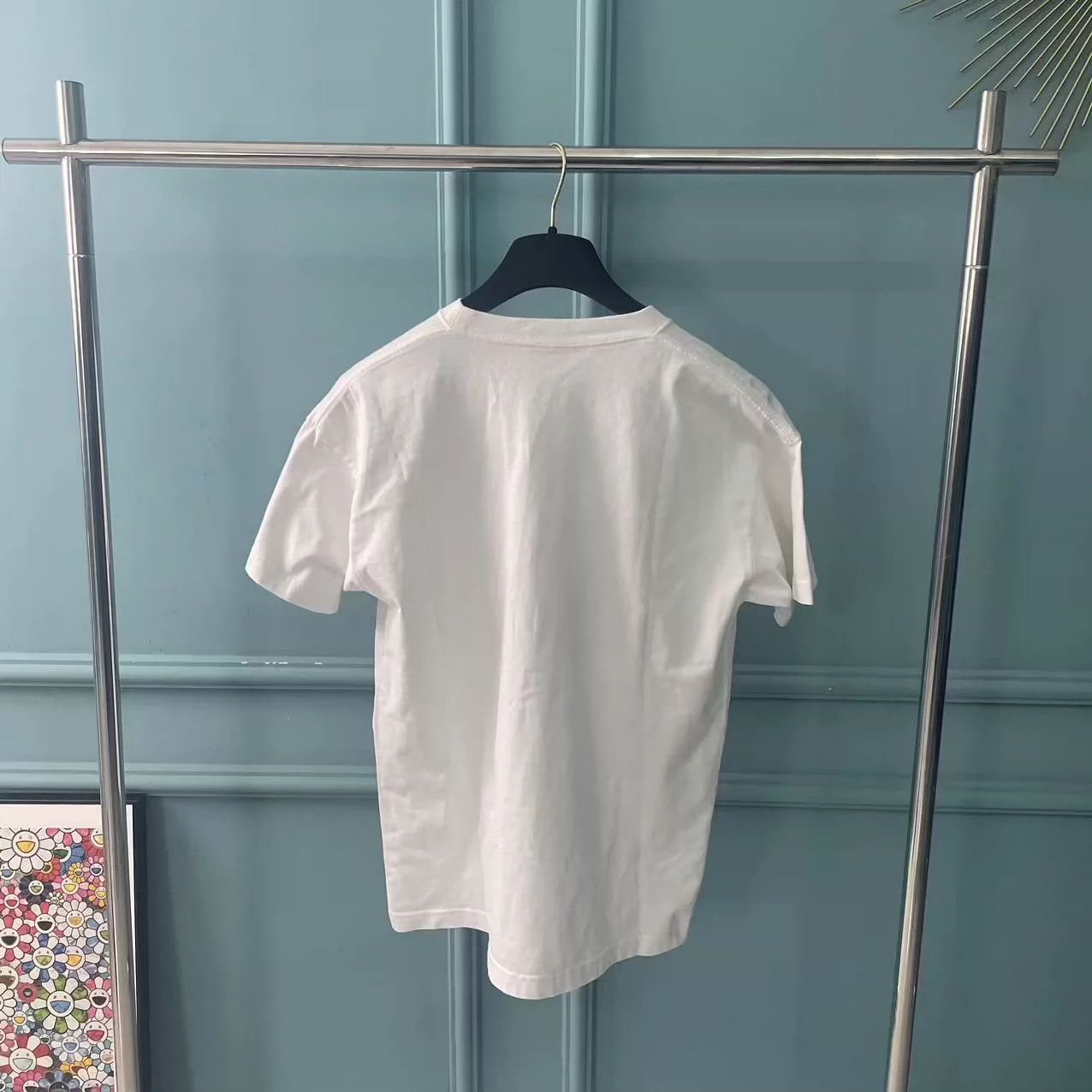 Balenciaga Balenciaga Portrait White Short Sleeve Size US S / EU 44-46 / 1 - 2 Thumbnail