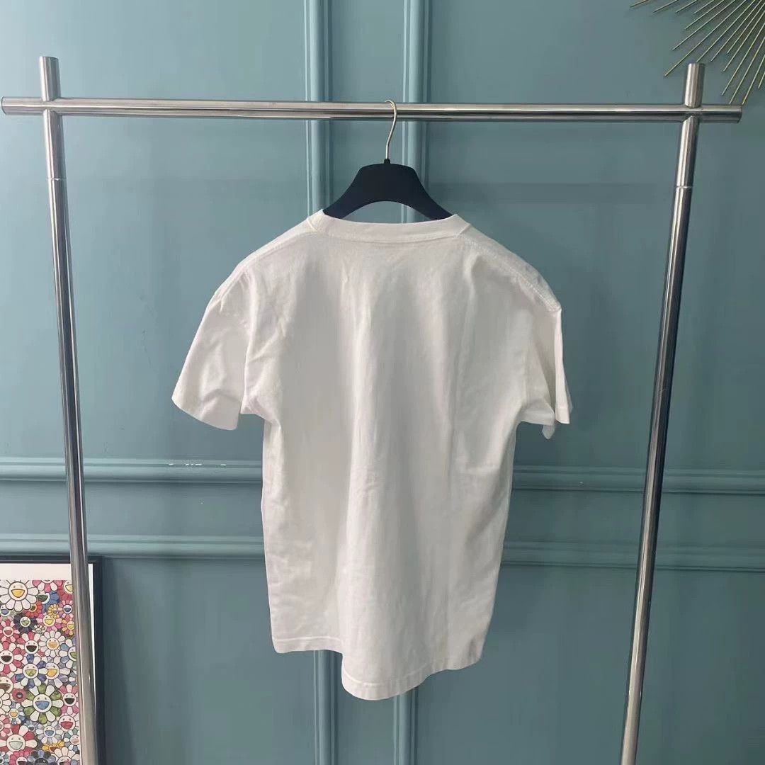 Balenciaga Balenciaga Portrait White Short Sleeve Size US S / EU 44-46 / 1 - 2 Thumbnail