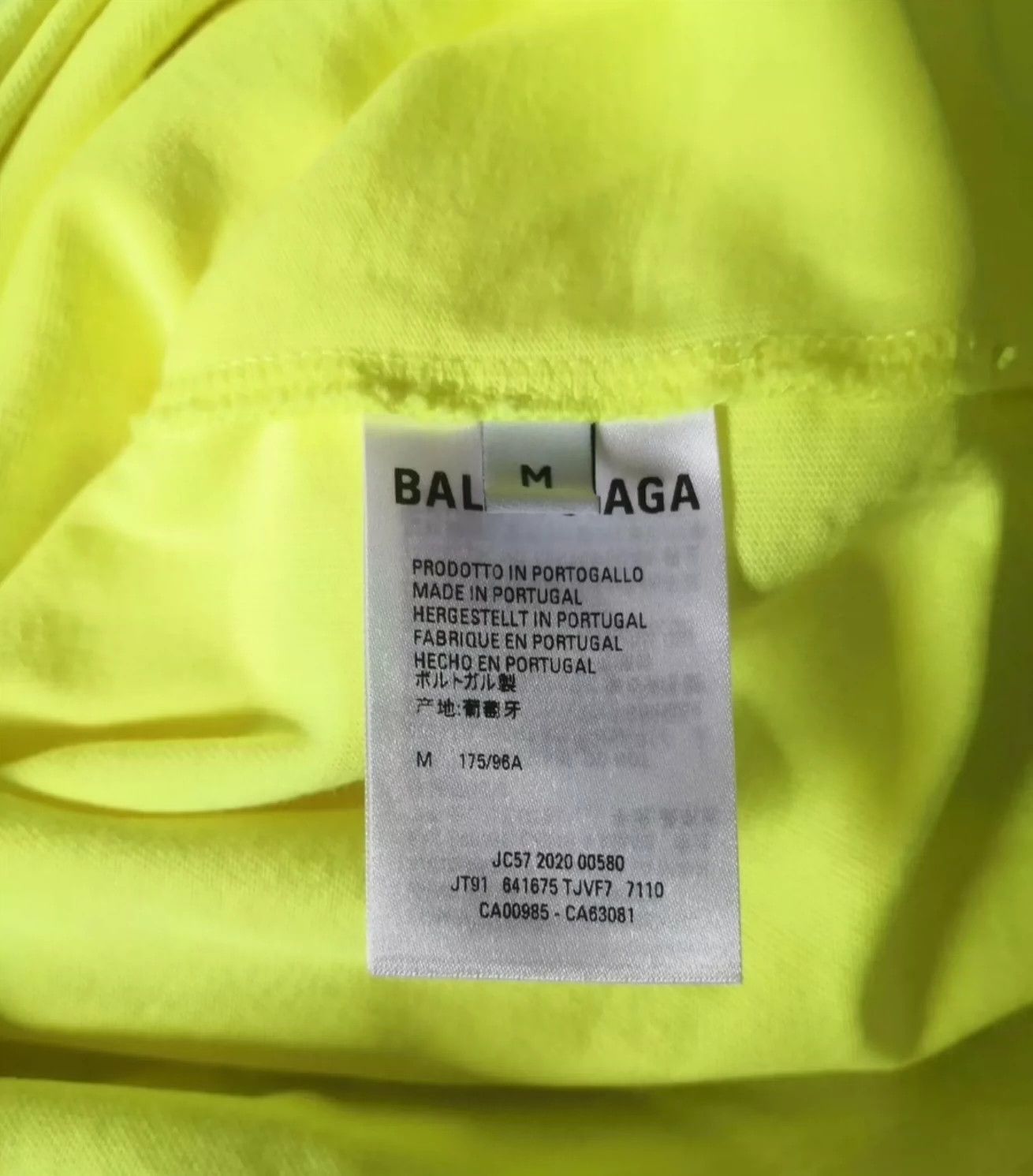 Balenciaga Balenciaga Cola Short sleeved T-shirt Size US M / EU 48-50 / 2 - 5 Thumbnail
