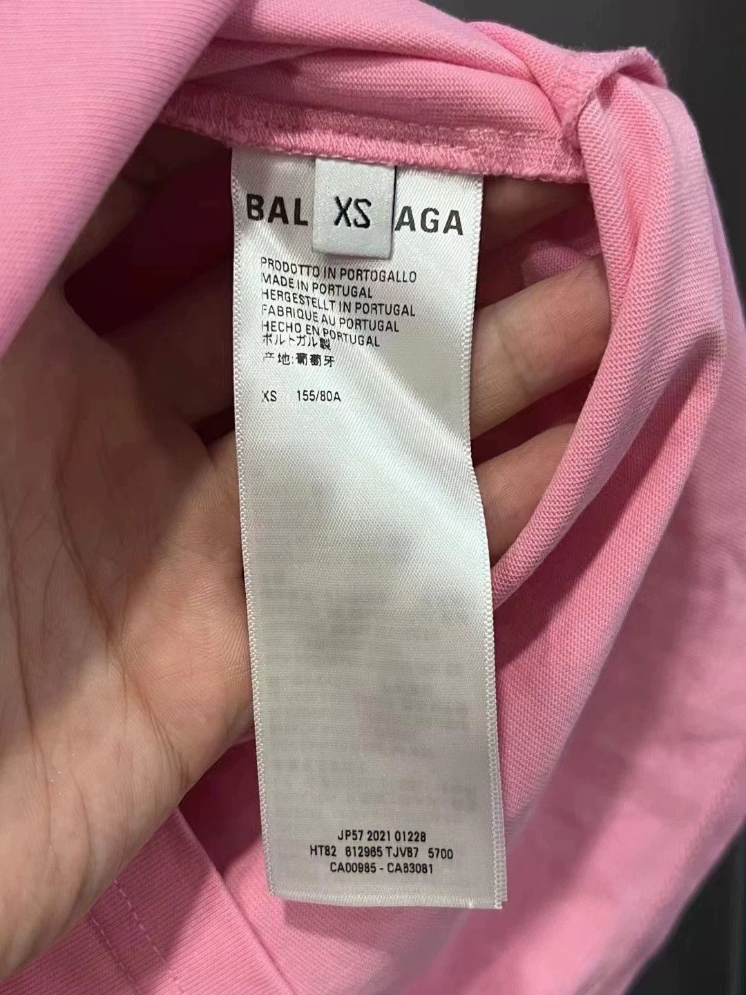 Balenciaga Balenciaga Double B Embroidered Logo Short Sleeve Size US XS / EU 42 / 0 - 4 Thumbnail