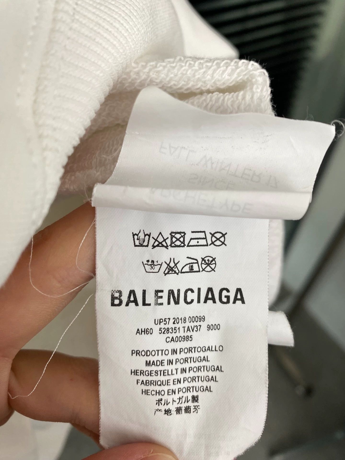 Balenciaga Balenciaga Black and White Hat with Alphabet Logo Hoodie Size US M / EU 48-50 / 2 - 4 Thumbnail