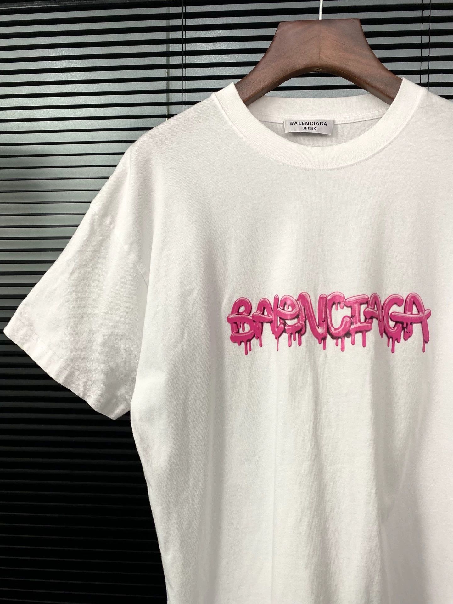 Balenciaga Balenciaga Jelly Letter Short Sleeve Size US M / EU 48-50 / 2 - 6 Thumbnail