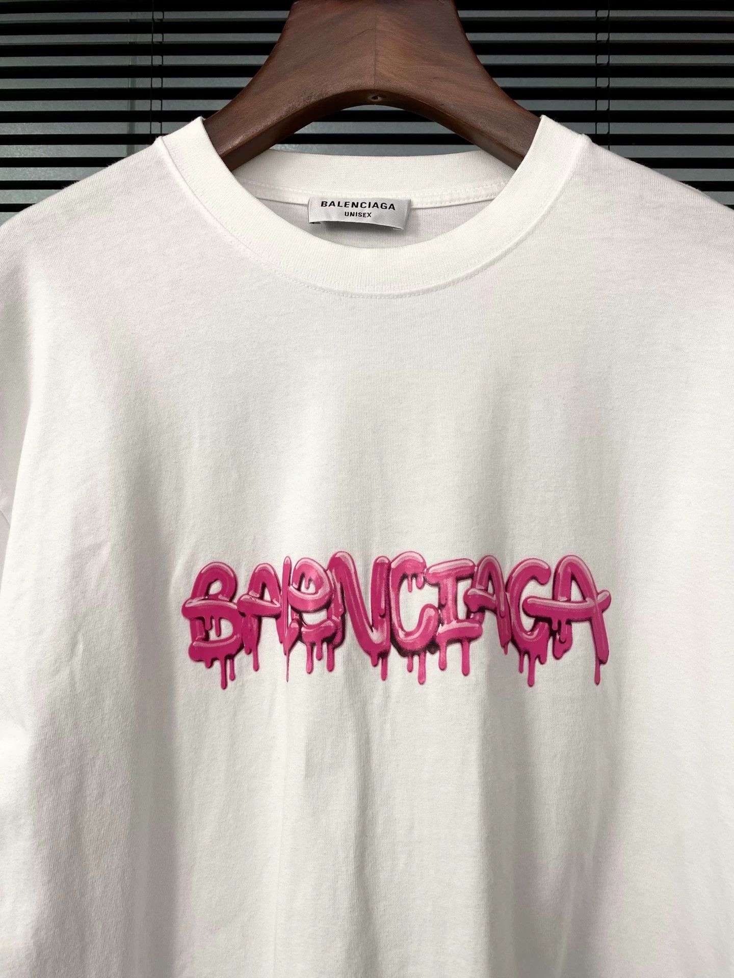 Balenciaga Balenciaga Jelly Letter Short Sleeve Size US M / EU 48-50 / 2 - 5 Thumbnail