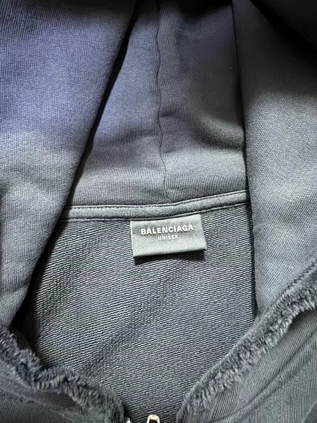 Balenciaga Balenciaga 24 AW Giao Bella Hello Beauty Letter Zipper Hoodie Size US M / EU 48-50 / 2 - 3 Thumbnail