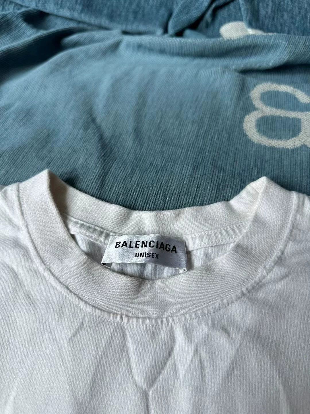 Balenciaga Balenciaga cursive short sleeved shirt Size US XS / EU 42 / 0 - 2 Thumbnail