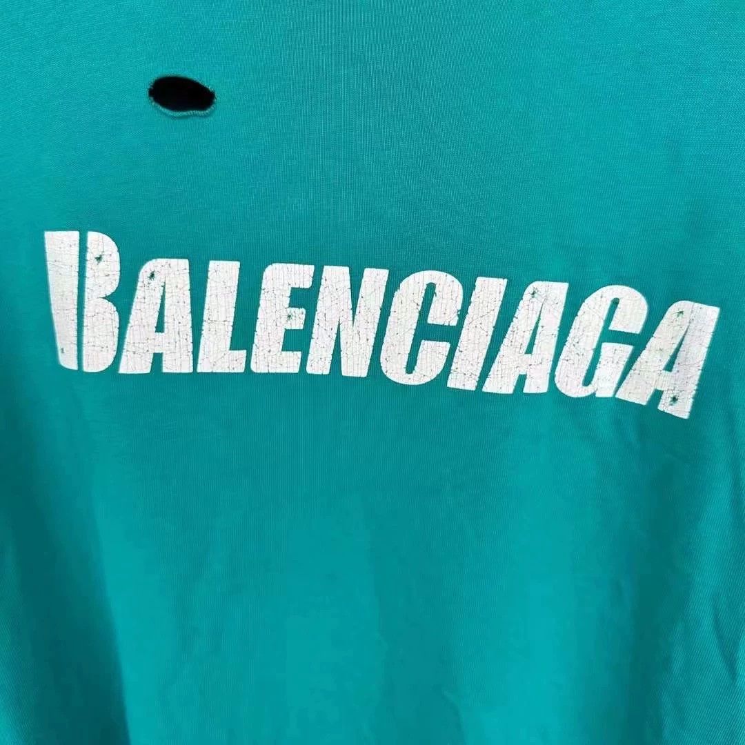 Balenciaga Balenciaga perforated short sleeved shirt Size US XS / EU 42 / 0 - 3 Thumbnail
