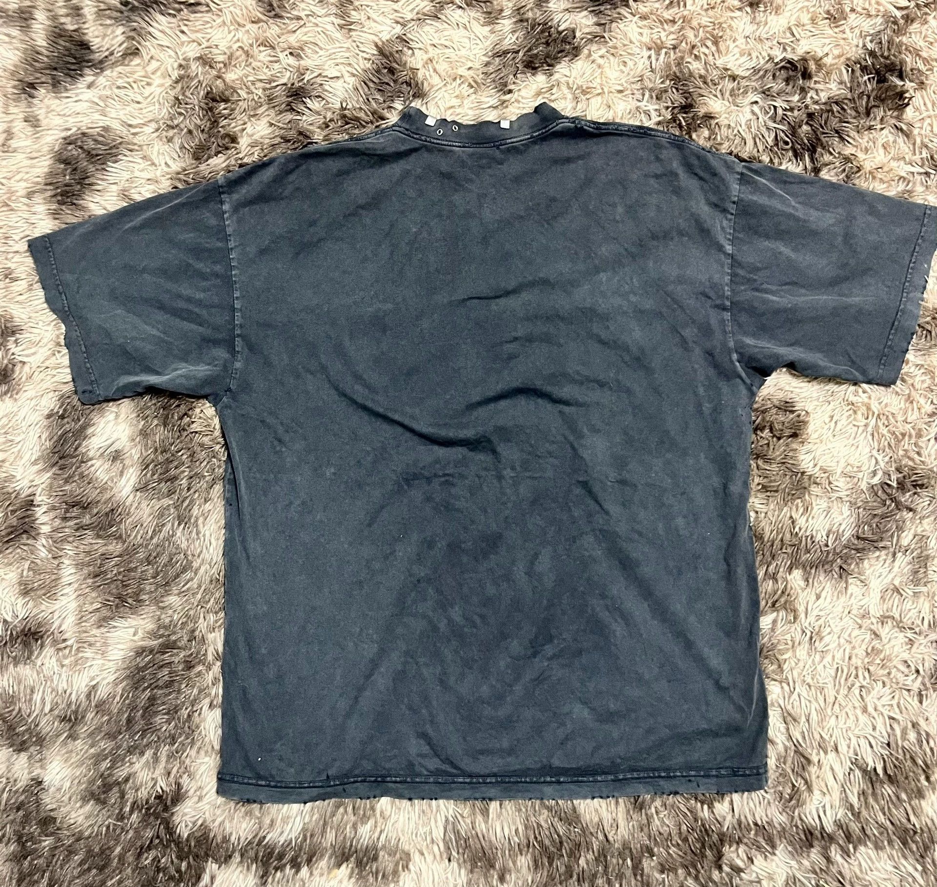 Balenciaga Balenciaga 24ss perforated lighter with iron plate collar and perforated short sleeves Size US M / EU 48-50 / 2 - 5 Thumbnail