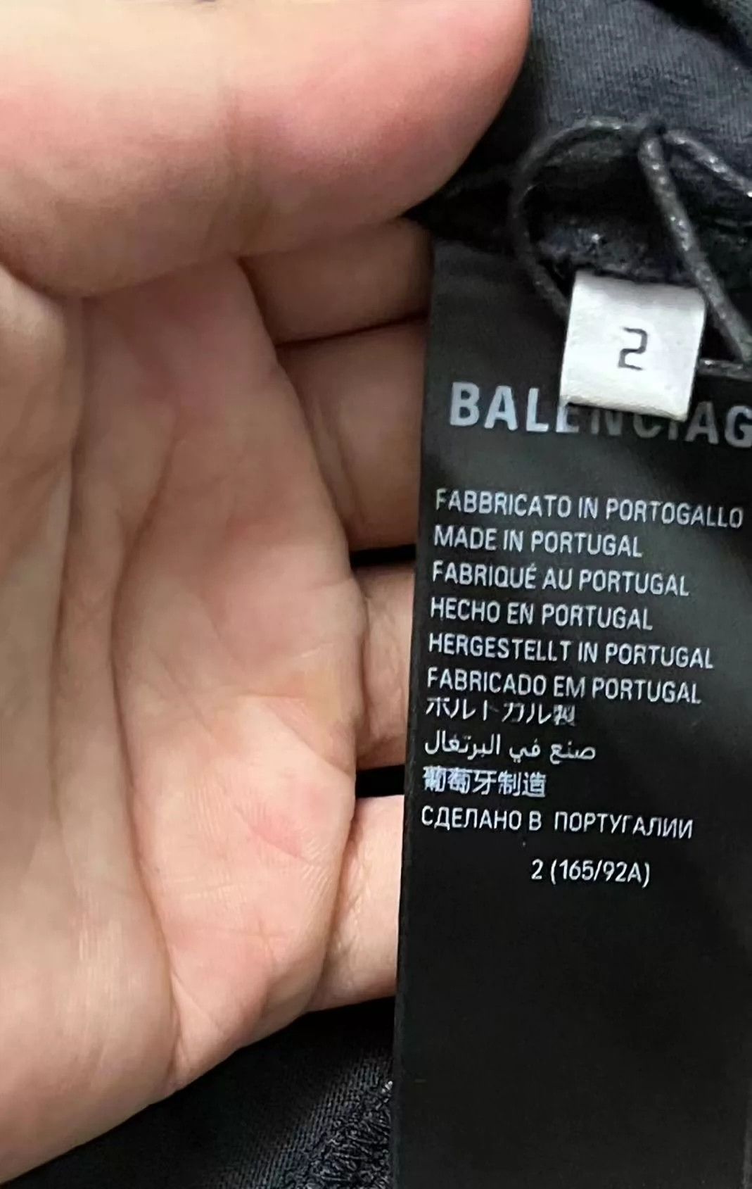 Balenciaga Balenciaga 24ss Perforated Lighter Iron Collar Piercing Short Sleeve T-shirt Size US M / EU 48-50 / 2 - 4 Thumbnail