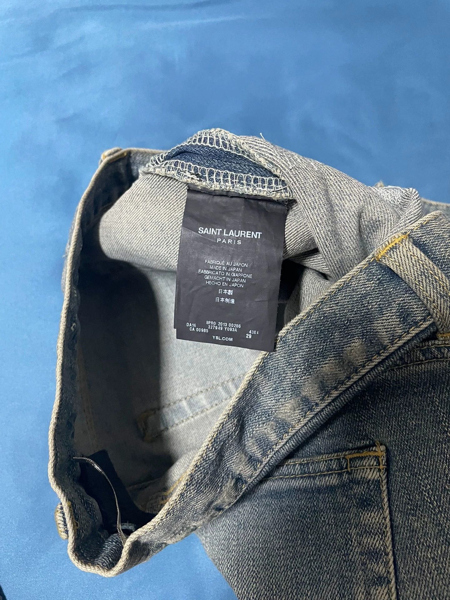 Saint Laurent Paris Saint Laurent Paris Destroy jeans | Grailed